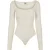 Urban Classics Dames biologische bodysuit met lange mouwen