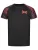 Tapout Functioneel shirt ‘Taproot’  donkerlila / rood / zwart