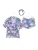 PJ Salvage Pyjama ‘ Bali Bound ‘  blauw / rosa / zwart