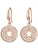 Lulu & Jane Oorbellen  rose-goud