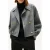 Tommy Hilfiger Df Wool Gold Button Med Heather Grey