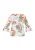 Usha Blouse  blauw / groen / oranje / wit