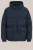 WE Fashion – Heren pufferjas – Regular fit – Donkerblauw –