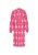 IZIA Gebreide mantel  opaal / rosa / lichtroze / knalrood