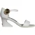 Dolce & Gabbana Witte Leren Hakken Keira Sandalen Schoenen