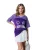 Colourful Rebel Tayla 37 Lace Mesh Football T-Shirt