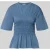 Jake*s Casual T-shirt met smokdetails en ronde hals