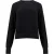 French Connection Supersoft Double Raglan Crew Charcoal Mel