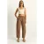 Elastische Taille Rechte Pantalons met Zakjes
