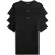 Tommy Hilfiger Stretch Vn Tee Ss 3-pack Black/black/black