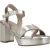 Hush Puppies Ophelia Leather Heel Dames Sandalen Van Suède In Het Goud