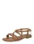 s.Oliver Sandalen met riem  roestbruin