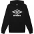 Umbro Herenlogo Hoodie (Zwart)