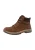 MUSTANG Veterboots ‘Mered’  cognac / donkerbruin