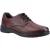 Hush Puppies Marco Leer Heren Bruin Veterschoenen