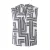 Mouwloze blouse met geometrisch motief voor dames Mexx