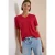 Basic Shirt met V-hals