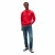 Tommy Hilfiger Heren Sweatshirt met Geborduurd Logo (Rood)