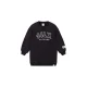 Alix Mini midi sweatjurk met logo – antraciet