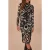 FARM Rio Pineapple Ikat Black Tulle Midi Dress