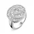 Orphelia Dames 925 Sterling Zilveren Ring – Zilver R-4982