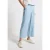 Street One Dames Gestreepte seersucker broek in Blauw