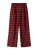 Bershka Bandplooibroek  donkerblauw / rood / zwart