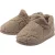 Dames Teddy Fleece Volledige Pantoffels Havermout Taupe Gezellig UK 3-8