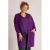 Colletta lange vest Plus Size – paars
