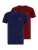 Jacey Quinn Shirt  navy / donkerrood / wit
