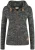 Oxmo Gebreid vest ‘Philadelphia’  bruin / donkergrijs