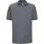 Russell Heren Ripple Collar & Manchet Poloshirt met korte mouwen (Konvooi Grijs)