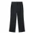 Mango straight regular waist broek met krijtstreep marineblauw