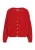 DreiMaster Maritim Gebreid vest  bloedrood