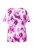 Ulla Popken Shirt  lila / neonlila / wit