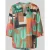 milano italy Regular fit blouse met 3/4-mouwen