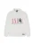 AND1 Sweatshirt  basaltgrijs / rood / zwart / wit