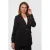 FREEQUENT rechtvallende blazer zwart