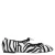 Sacha ballerina’s met zebraprint zwart/wit