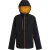 Regatta Heren Navigate 2 Layer Soft Shell Jas (Zwart/Oranje Pop)