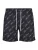 Urban Classics Zwemshorts  zwart / wit
