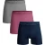 Muchachomalo Men 3-pack boxer shorts solid