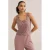 WE Fashion Straight jumpsuit lichtroze