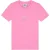 Malelions Junior Girls Kiki T-Shirt | Dark Pink/Light Pink