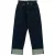 WithBlack Wblhazel blue turn up jeans 00001436
