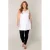 BASE LEVEL CURVY Abbigail Top – White –
