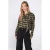 Poools geruite blouse – zwart