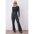 TRENDYOLMİLLA Dames Zwart Geruit Flared Normale taille Broeken