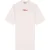 Malelions Women Kylie T-Shirt Dress | Soft Pink/Deep Red