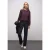 Street One Dames Zacht Shirt met geribde details in Rood